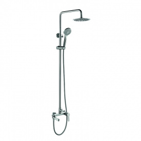 Душевая колонна со смесителем Koer KI-56016-02 (из нерж. стали) (Цвет нерж) (KR4791)