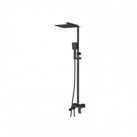 Душевая колонна со смесителем Koer KB-56007-05 (Цвет черный) (KR3461)