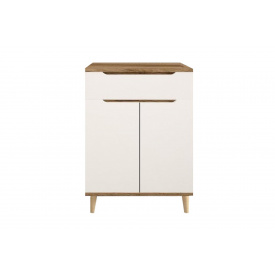 Тумба FjordEdge-3 (Дуб Аппалачі + Німфея Альба, 60х33х83 см)