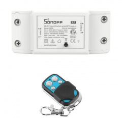 Wi-Fi реле с пультом управления Sonoff basic R2 RF 433 Белый Черкассы
