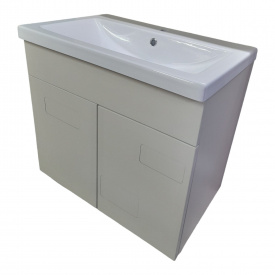 Пластиковая тумба Breez с покрытием HPL 3243 velur The MIX 60 см