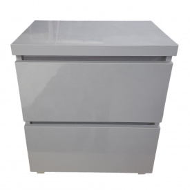 Пластиковая напольная тумба The MIX Лями Grey 3297 tought 50 см