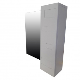 Пластиковое зеркало Mikola-M Breez с покрытием Hpl 3243 velur 60 см