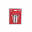 Донный клапан для умывальника с переливом Koer PW-04-01 1 1/4'' (кнопка) (Цвет хром) (KR3398) Винница