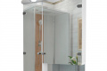 Зеркальный шкаф в ванную комнату Tobi Sho 750-SZ с подсветкой 752х600х125мм