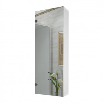 Зеркальный шкаф в ванную комнату Tobi Sho 38-СZ без подсветки 800х300х125 мм