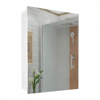 Зеркальный шкаф в ванную комнату Tobi Sho 67-D без подсветки 700х500х140 мм