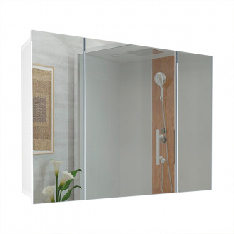 Зеркальный шкаф в ванную комнату Tobi Sho 67-N без подсветки 600х800х145 мм