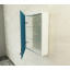 Дзеркальна шафа у ванну кімнату Tobi Sho 38-СZ без підсвітки 800х300х125 мм Новомиколаївка