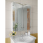 Дзеркальна шафа у ванну кімнату Tobi Sho 068 без підсвітки 800х600х125 мм Рівне