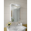 Зеркальный шкаф в ванную комнату Tobi Sho 47-S с подсветкой 670х400х125 мм Луцк