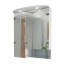 Зеркальный шкаф в ванную комнату Tobi Sho 750-SZ с подсветкой 752х600х125 мм Херсон