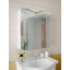 Дзеркальна шафа у ванну кімнату Tobi Sho 067 без підсвітки 700х600х140 мм Полтава