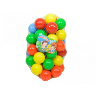 Кульки MToys 16026 для сухих басейнів 74 мм 30 шт в сітці