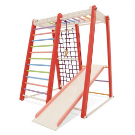 Детский спортивный уголок для дома SportBaby "Кроха-3" Pink