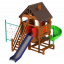 Детский игровой развивающий комплекс Вилла KDG 5,31 х 4,36 х 3,9м Ясногородка