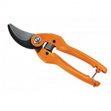 Секатор садовий MASTERTOOL 190 мм з металевими ручками лезо Mn65 14-6108
