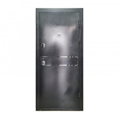 Входная дверь правая ТД 500 2050х860 мм Графит/Мрамор белый Одеса