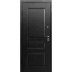 Двери входные Ваш Вид Прованс Краска двухцветные RAL 8019/Белые 850,950х2040х75 Л/П Полтава