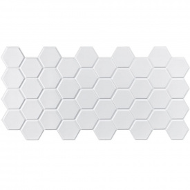 Декоративная ПВХ панель под белые соты 960х480х4мм (D) SW-00001778 Sticker Wall