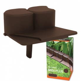 Палісадник травниковий 6 см темно коричневий (15 шт./2 м.п.) ZMM Maxpol