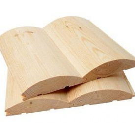 Блок хаус дерев'яний 135x35x2000 мм, смерека