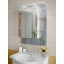 Зеркальный шкаф в ванную комнату Tobi Sho 68-NS-Z с подсветкой 800х600х125 мм Сумы