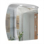 Дзеркальна шафа у ванну кімнату Tobi Sho 66-NS з підсвіткою 620х600х125 мм Новомиколаївка