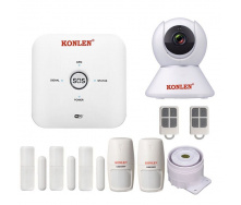 GSM WiFi сигналізація Konlen TUYA MAXI + WiFi 1080p (100617)