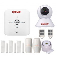 GSM WiFi сигналізація Konlen TUYA MAXI + WiFi 1080p (100617)