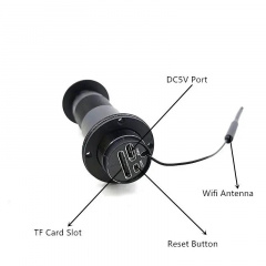 Відеоочок wi-fi з датчиком руху та записом Geniuspy D1781080P (100388) Киев