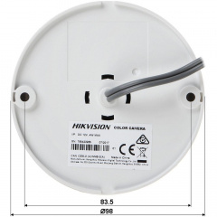 2 Мп Turbo HD відеокамера Hikvision DS-2CE56D0T-IRMMF(C) (2.8 мм) Николаев