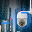 Уличная WIFI камера видеонаблюдения Easy Cam PTZ360-10Led IP66 поворотная 360° с удаленным доступом Оріхів