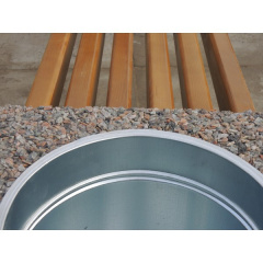 Скамейка уличная, лавочка «Цветник» угловая Владимир-Волынский