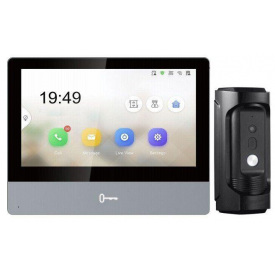 Комплект IP відеодомофону Hikvision DS-KH8350-WTE1 + DS-KB8113-IME1