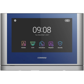 Видеодомофон Commax CDV-1024MA Blue + Dark Silver