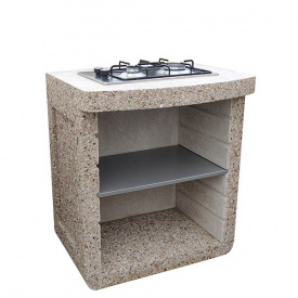 Стол-плита бетонный Санта-Фе уличный