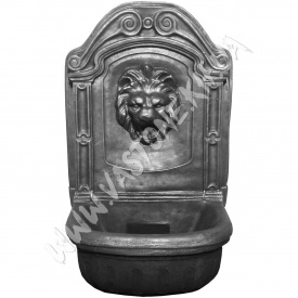 Форма для фонтана настенного "Маска льва" №40 Стеклопластик + полиуретан