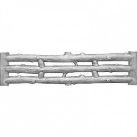 Форма для еврозабора "Береза" стеклопластиковая