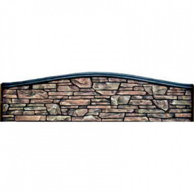 Форма для еврозабора "«Карпатский камень арка" стеклопластиковая