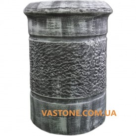 Урна для мусора «№1» бетонная уличная Базовый