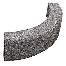 Бордюр для клумбы (675х200х125 мм)