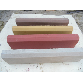 Поребрик тротуарный (500х200х40 мм) Красный