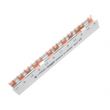 Фазна шина Hager KDN451D 3P+N 16мм² 12M