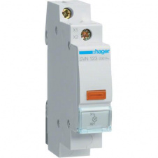 Сигнальна лампа SVN 123, жовта, Hager