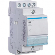 Безшумний контактор Hager ESC427S 25A 2НО+2НЗ 230B
