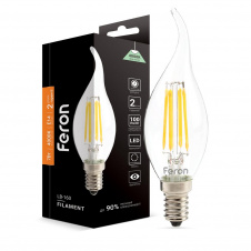 Светодиодная лампа Feron LB-160 7W E14 4000K CF37