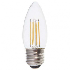 Світлодіодна лампа С37 4W E27 2700K FILAMENT dimm LB-68 Feron