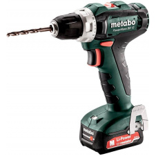 Дриль шуруповерт Metabo 601036500 PowerMaxx BS 12-2х2.0Аг (Slide-in) ЗУ SC-30 кейс МС05 12В