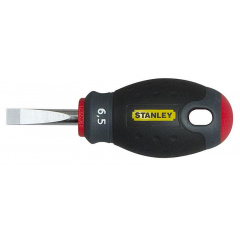 Короткая отвертка с параллельным жалом Stanley FatMax SL6,5х30 Кропивницкий